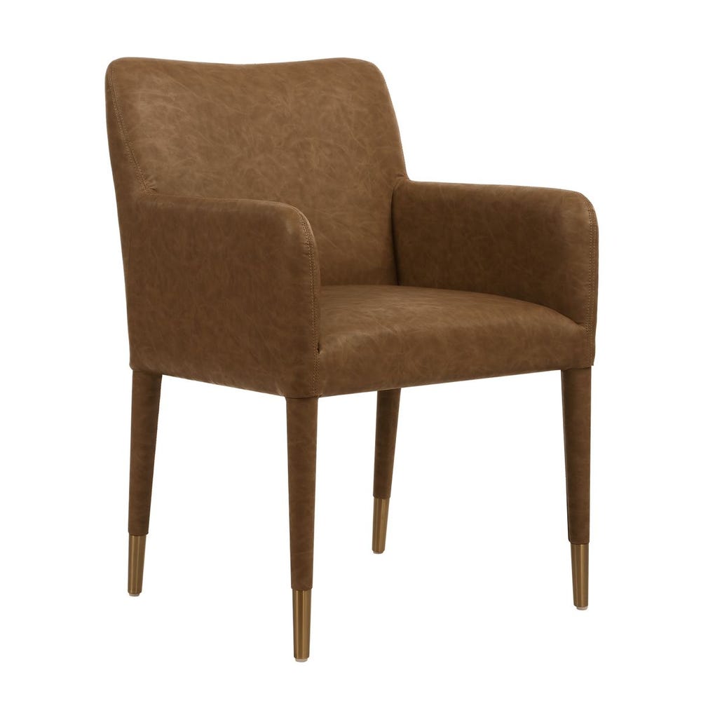 The Sinclair Modern Upholstered Dining Armchair