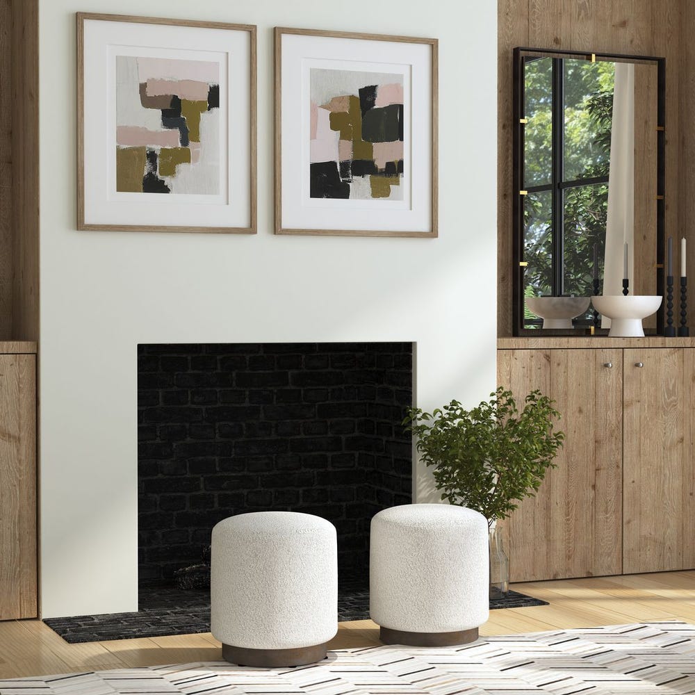 Avila Ottoman - Gray