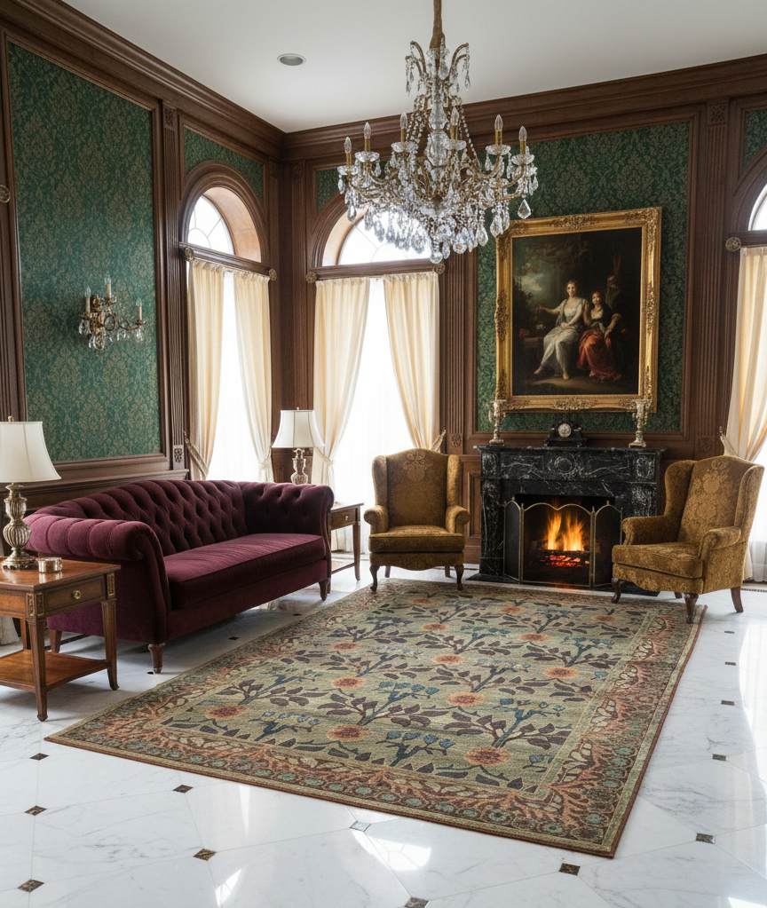 Persian-Inspired. Modern Defined. Turkish Made Rug, size 5' 3" x 7' 6"