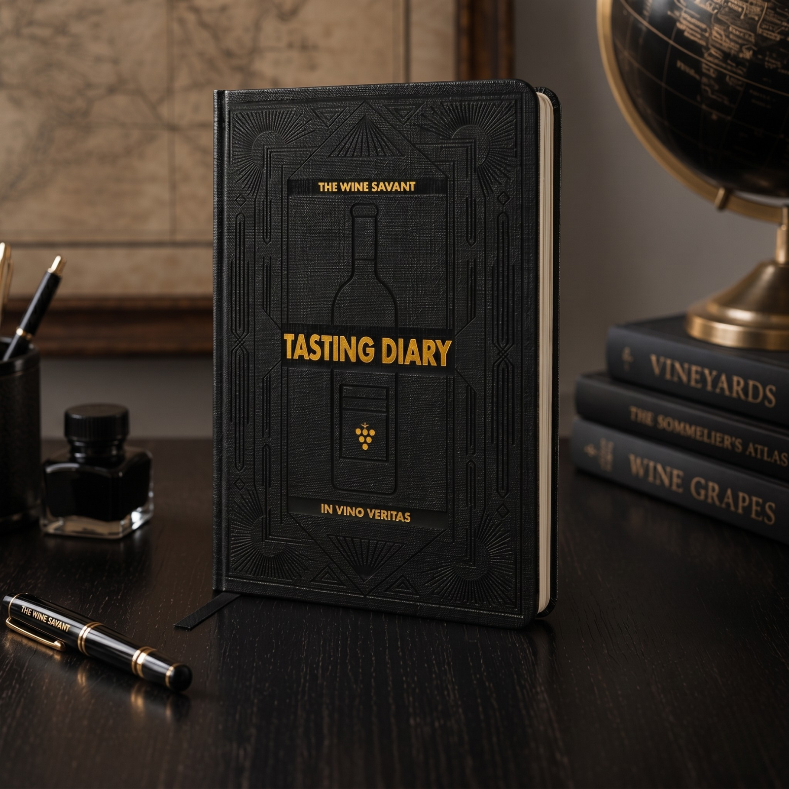 Wine Folly Wine Journal Guided Wine Tasting Notes 5 X 7 B6 Notebook Features 4 Step Tasting Method W