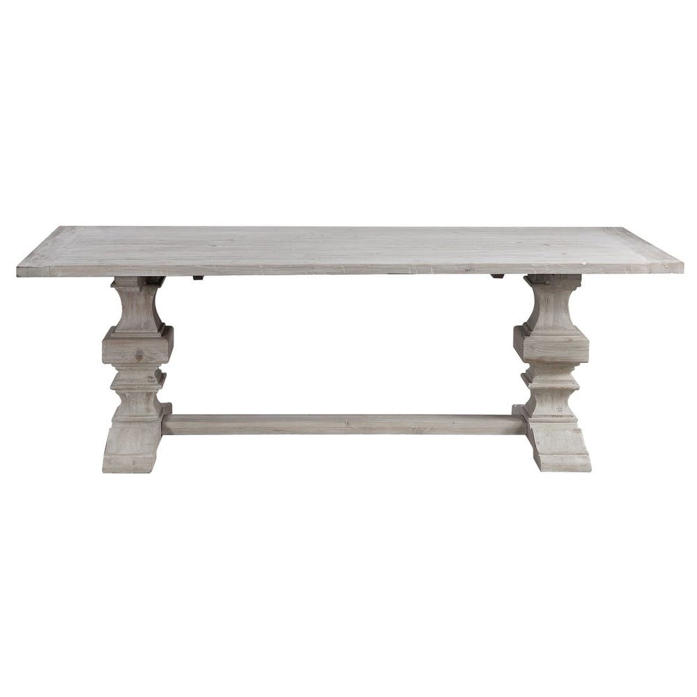 Marigny Reclaimed Pine Extension Dining Table