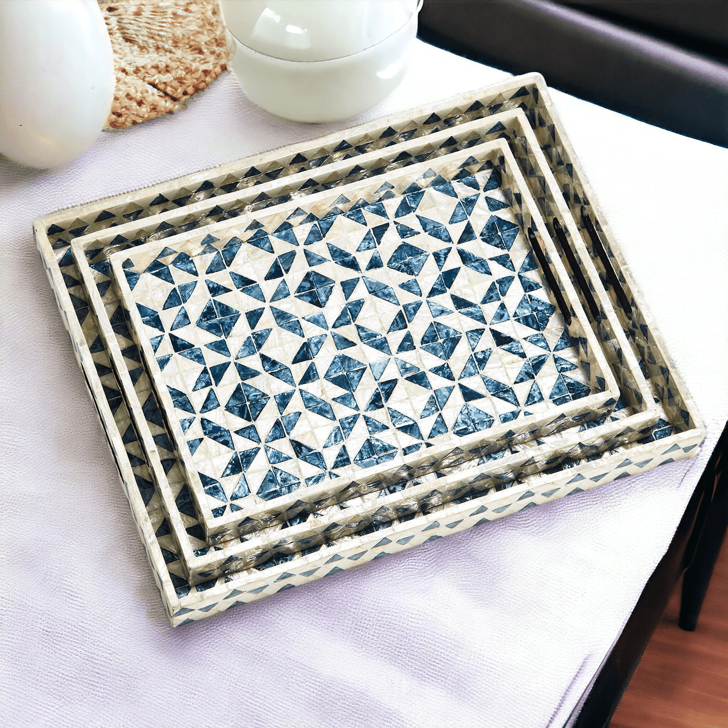 Daphne Pearl Trays