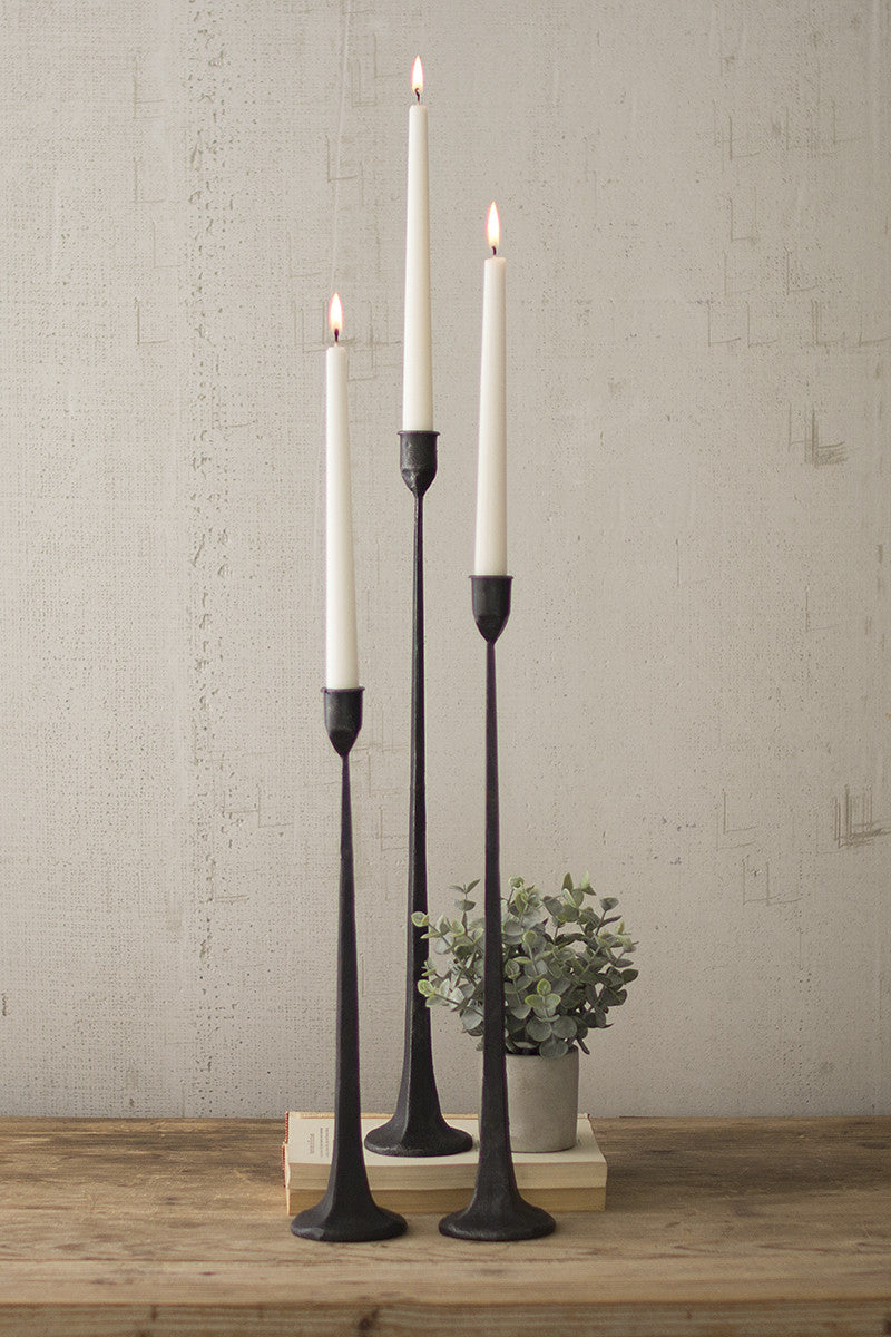 Sienna Cast Iron Candle Holder (Set of 3)