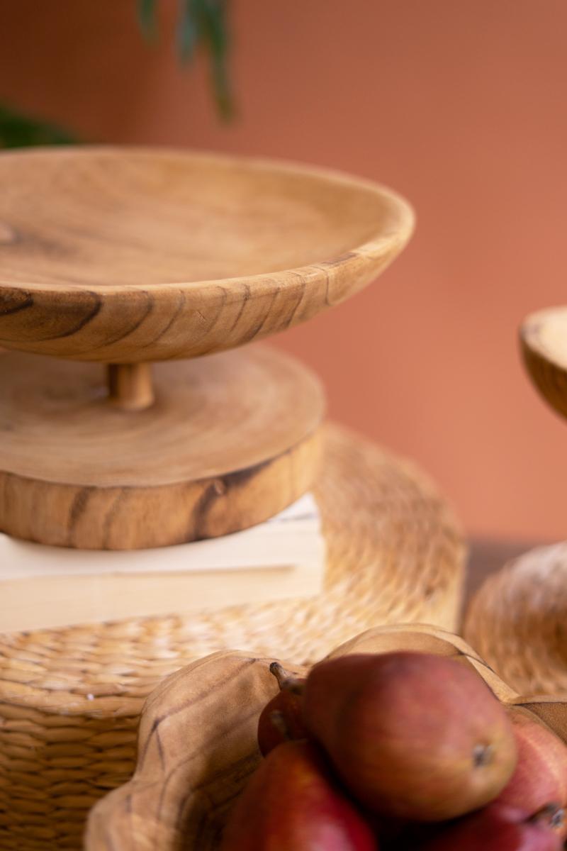 Wooden Compotes - Set of 3