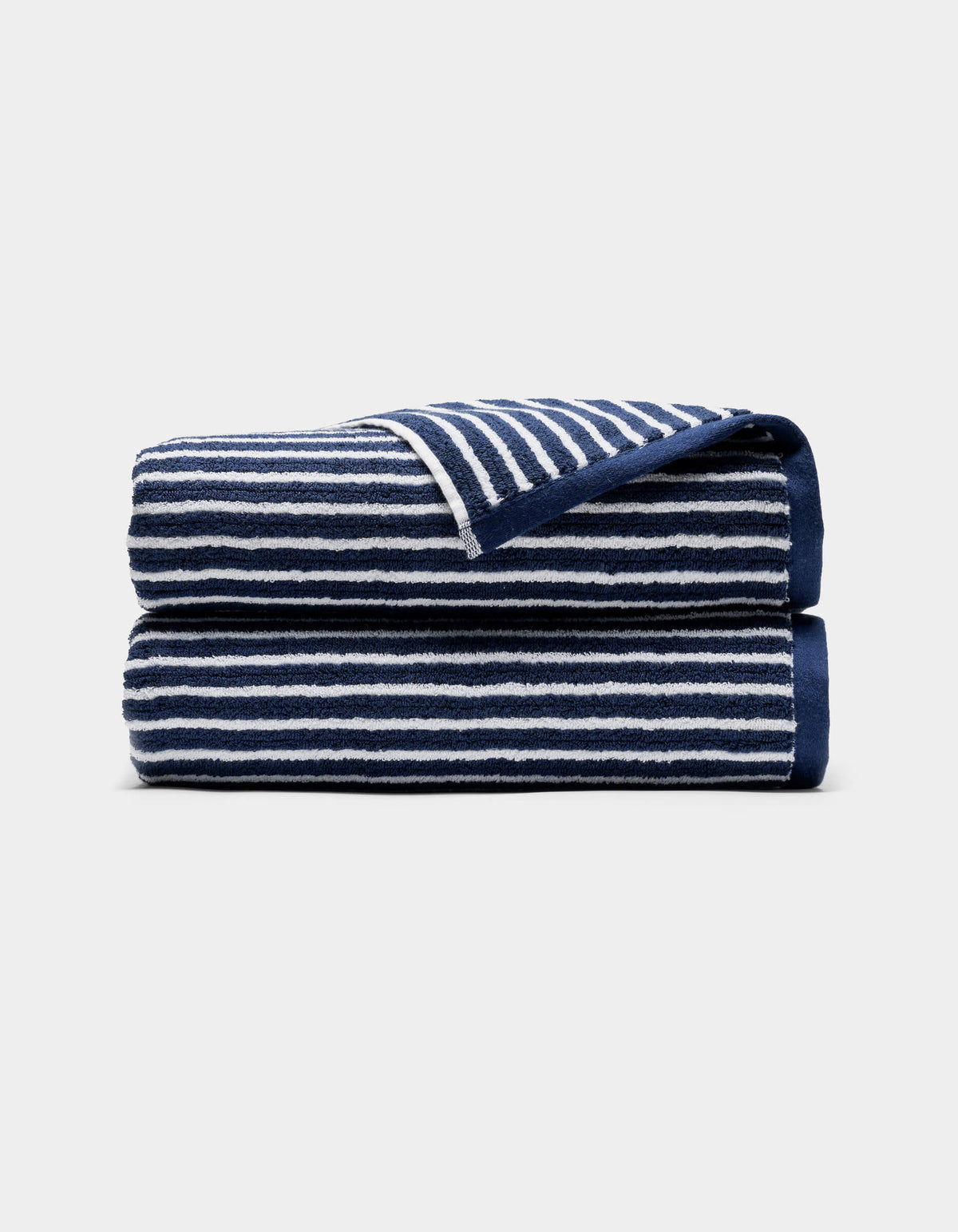 Ribbed Terry Bath Towel Set