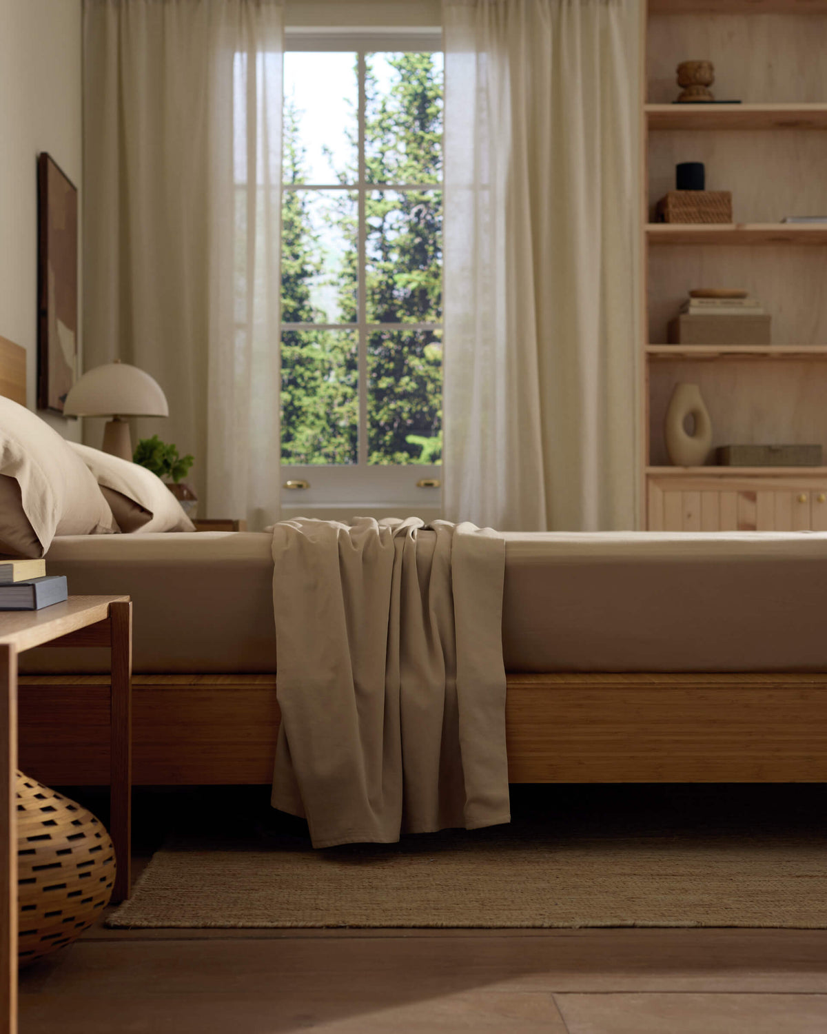 Soft-Wash Cotton Flat Sheet