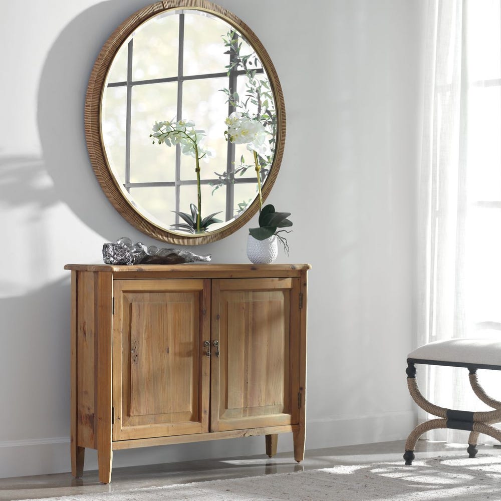 The Beaumont Reclaimed Wood Storage Cabinet