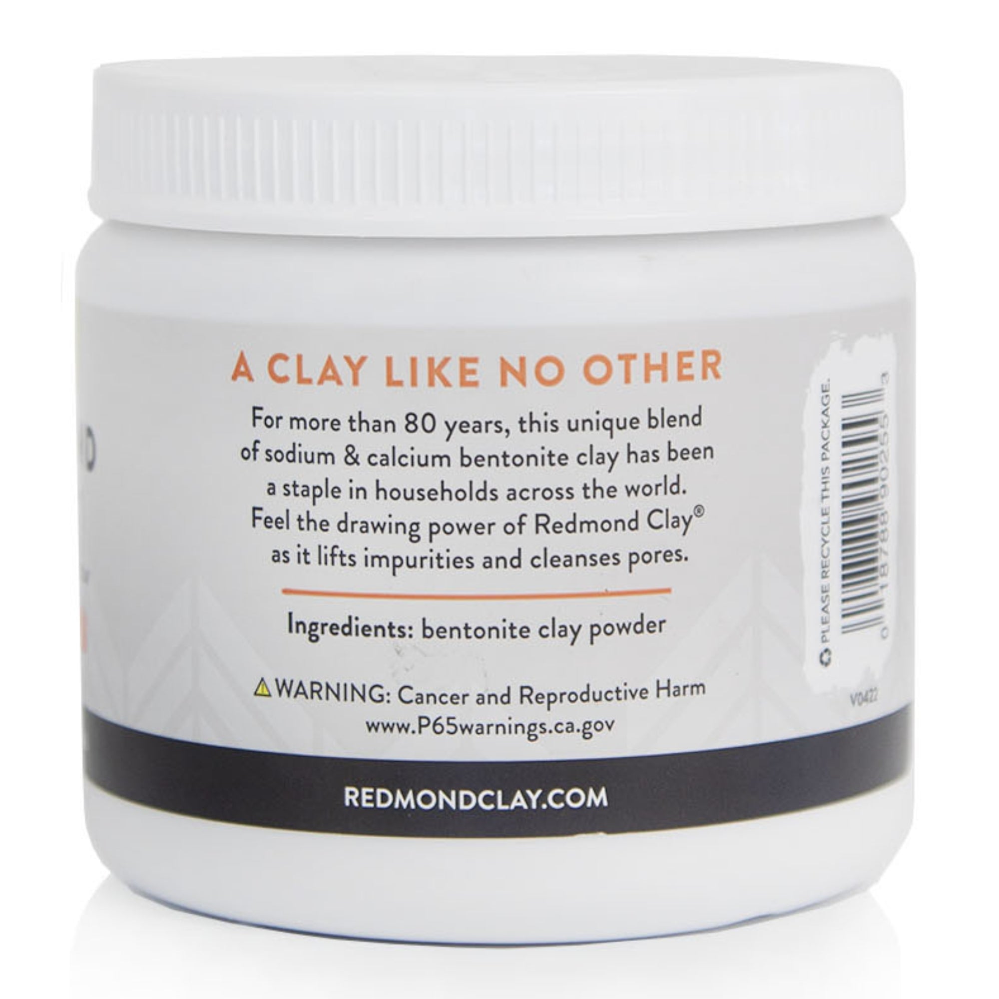 Redmond Ready-to-mix Bentonite Clay 10 oz Jar