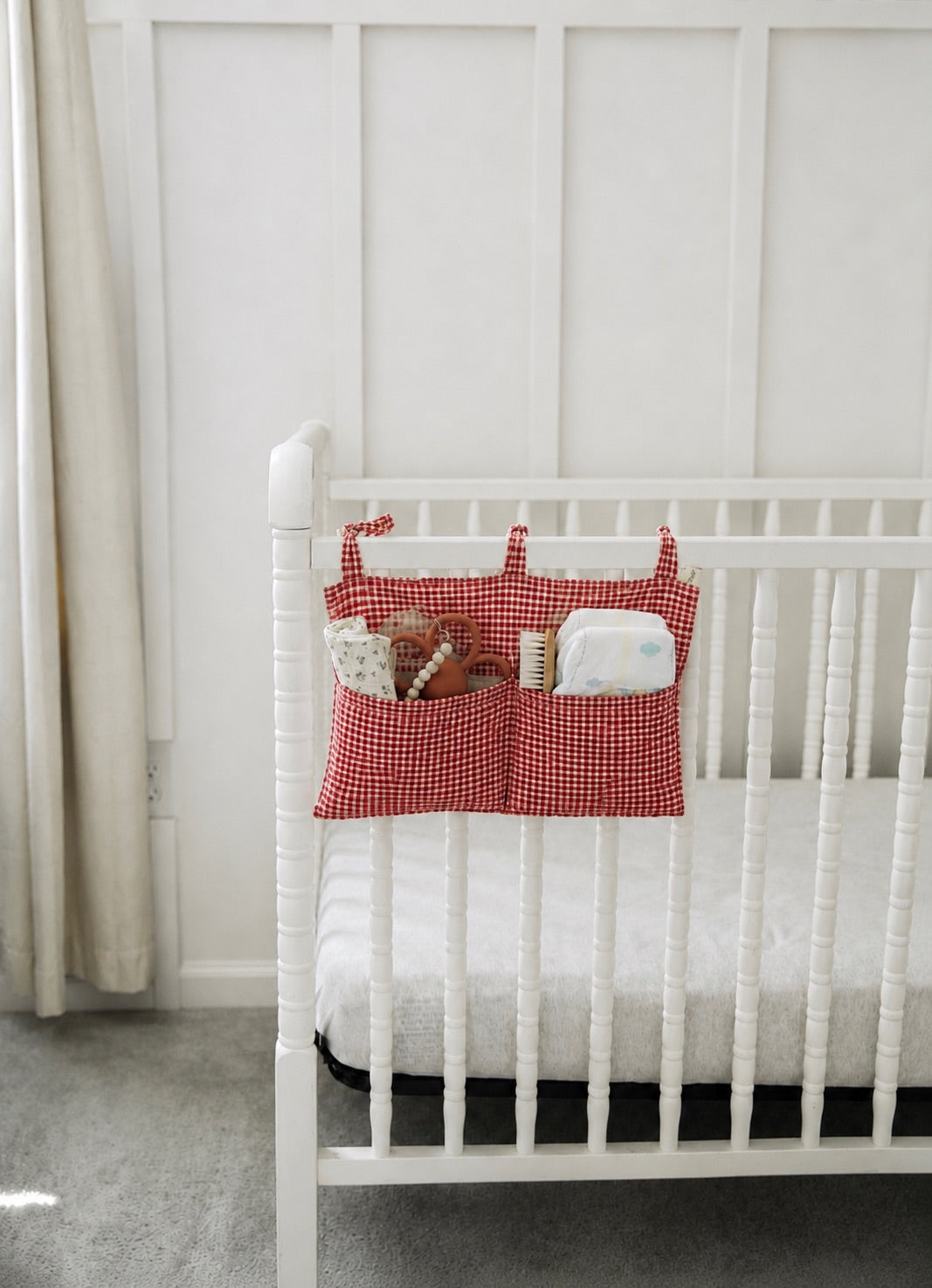 Crib Diaper Caddy Storage Organizer Nursery Room