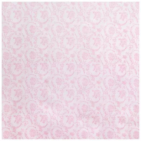 Pink Chinoiserie Crib Quilted Blanket