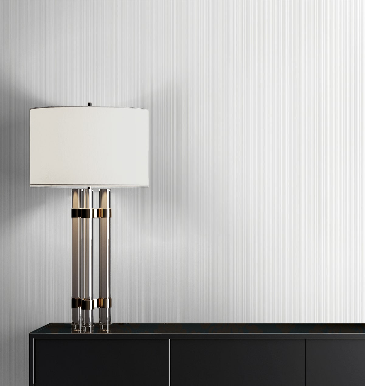 Deco 2 Brooklyn Stria Unpasted Wallpaper