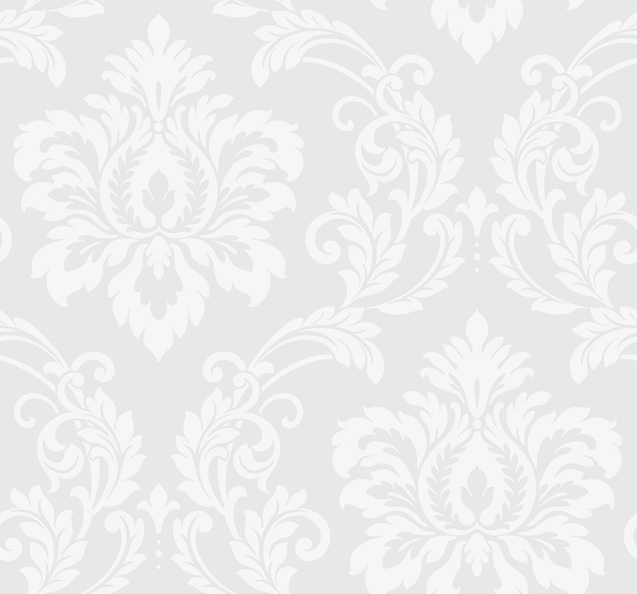 Deco 2 Damask Unpasted Wallpaper