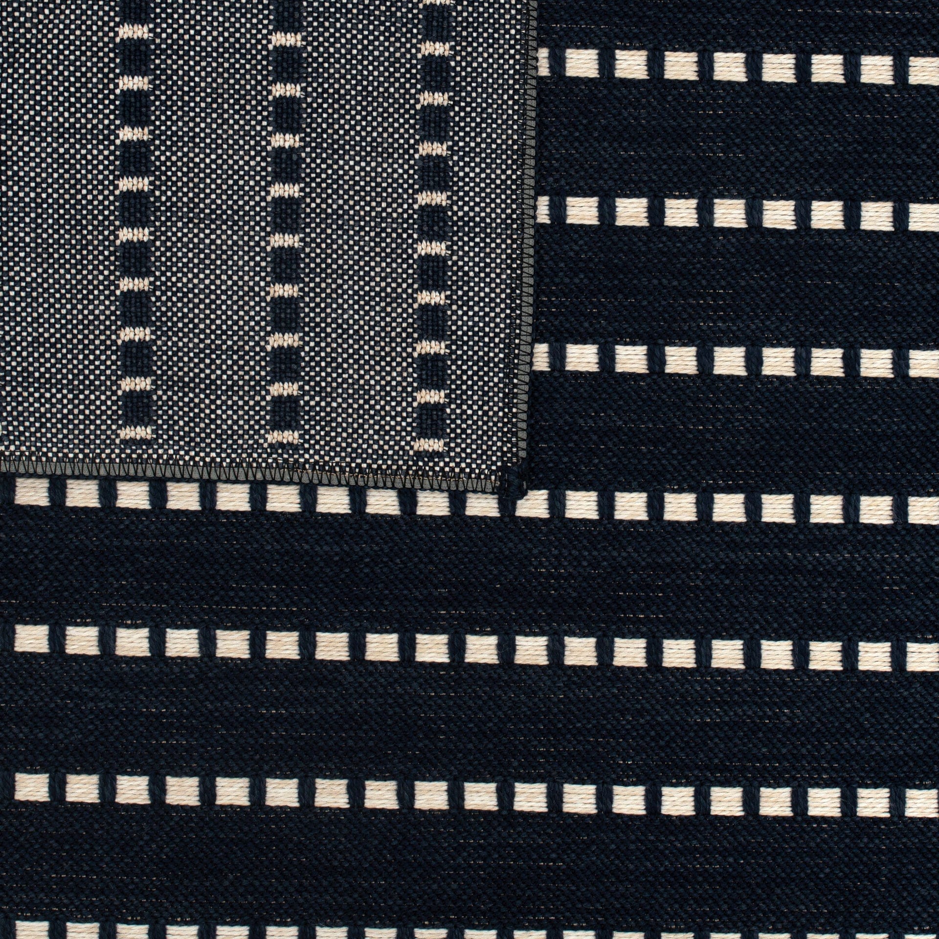 East Green Ottenby Dashed Stripe Outdoor Area Rug