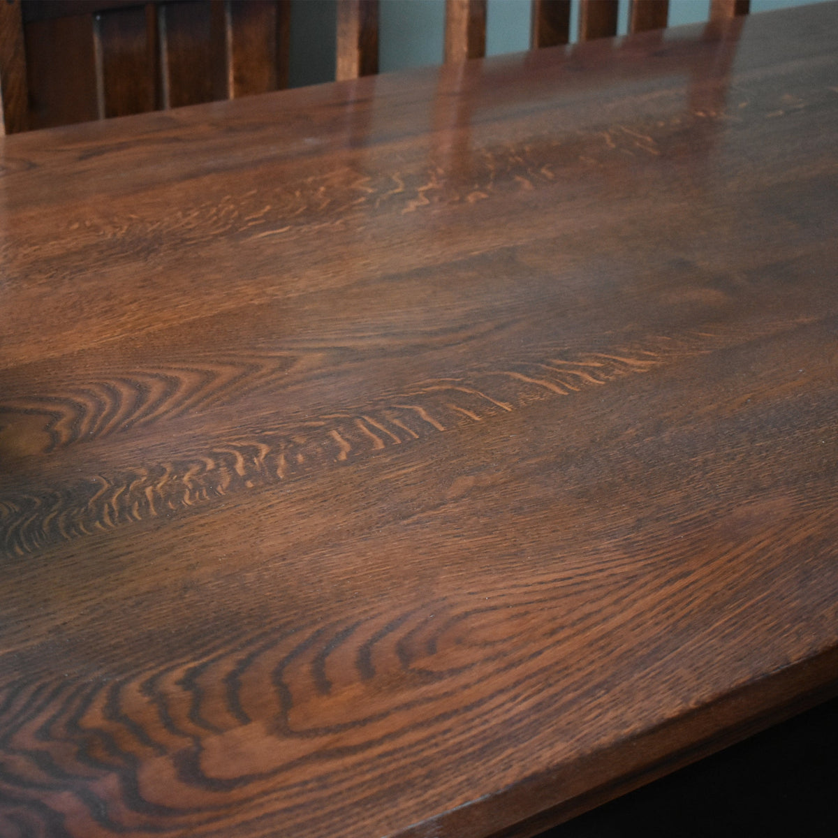 Mission 70" Solid Oak Dining Table -