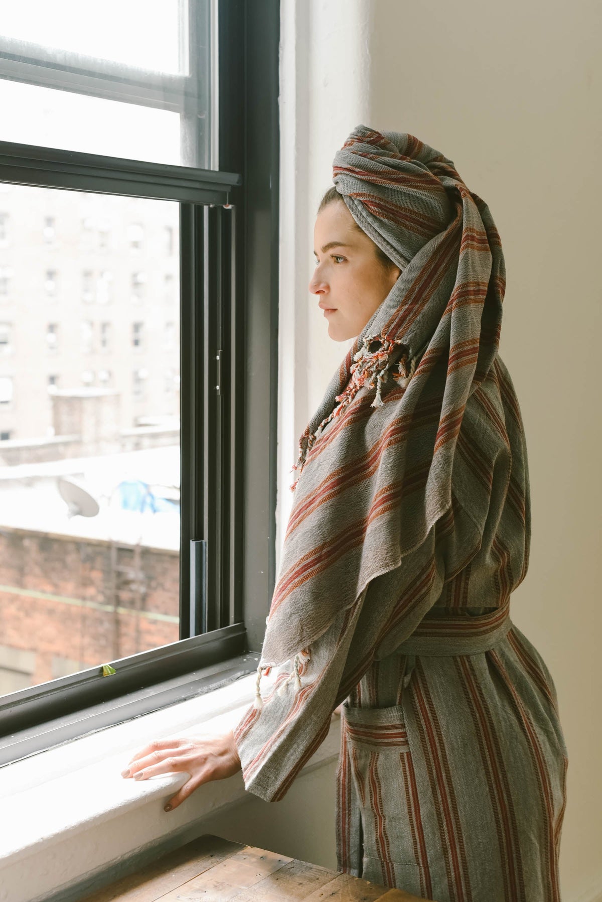 Rust Brown Hudson Towel