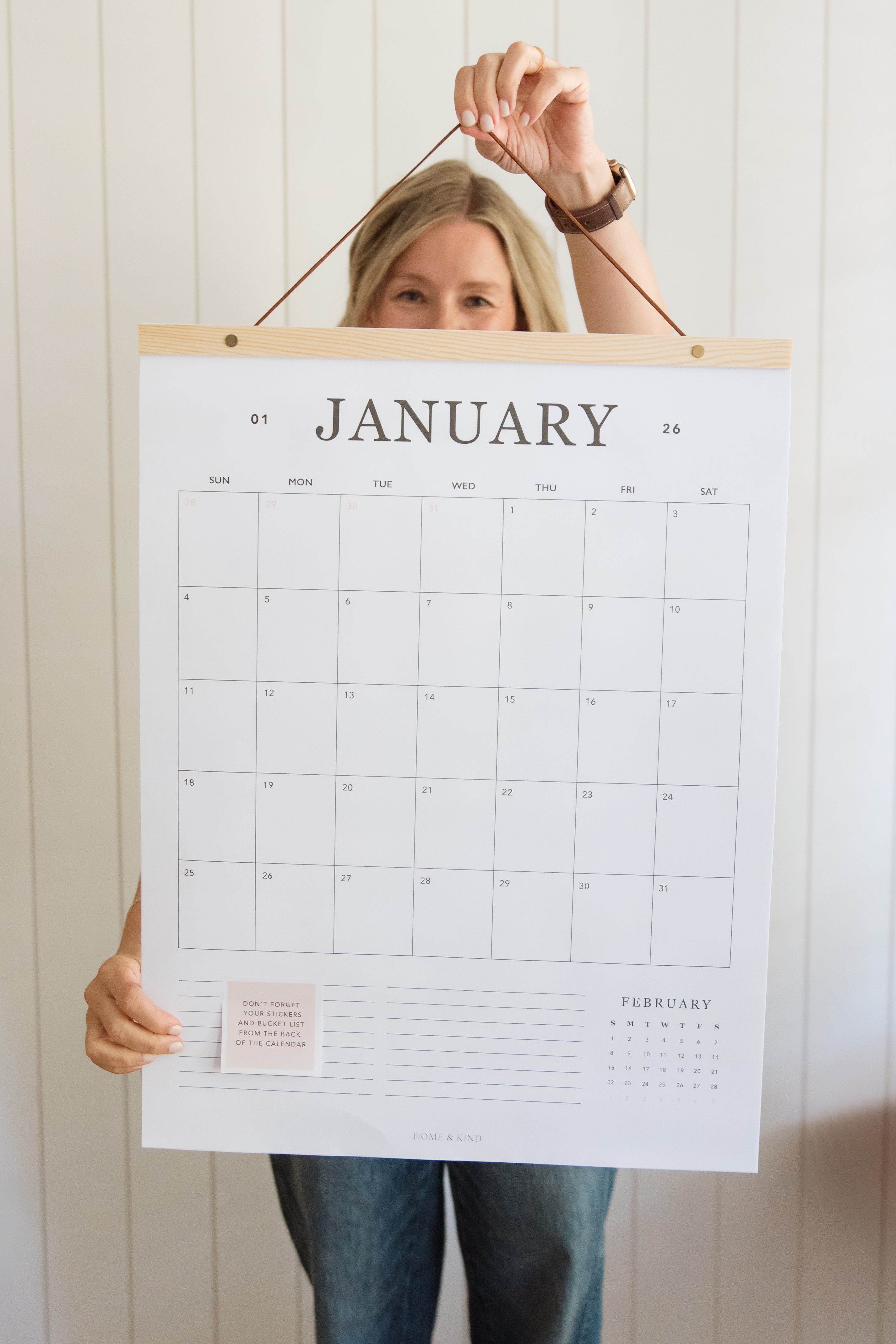 2027 Family Wall Calendar