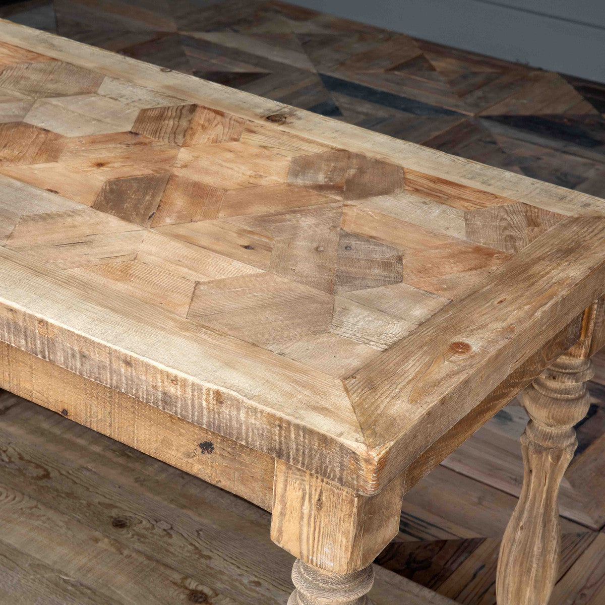 Henry Honeycomb Parquet Island