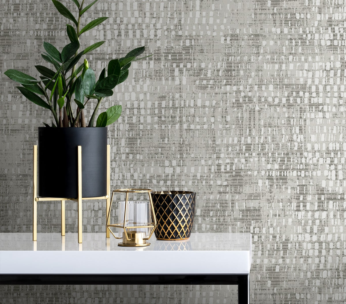 Neutral Elements Nimbus Abstract Unpasted Wallpaper