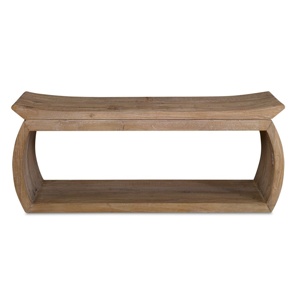 The Alder Reclaimed Elm Accent Bench/Stool