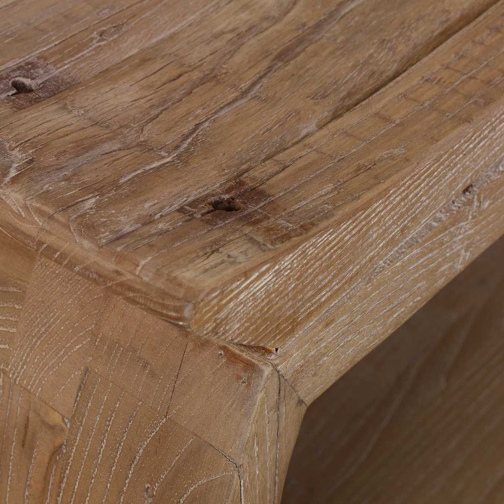 The Alder Reclaimed Elm Accent Bench/Stool