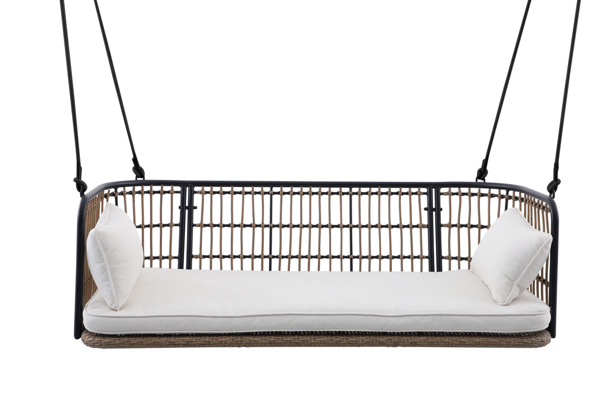 East Green Remy Porch Swing with Cushion