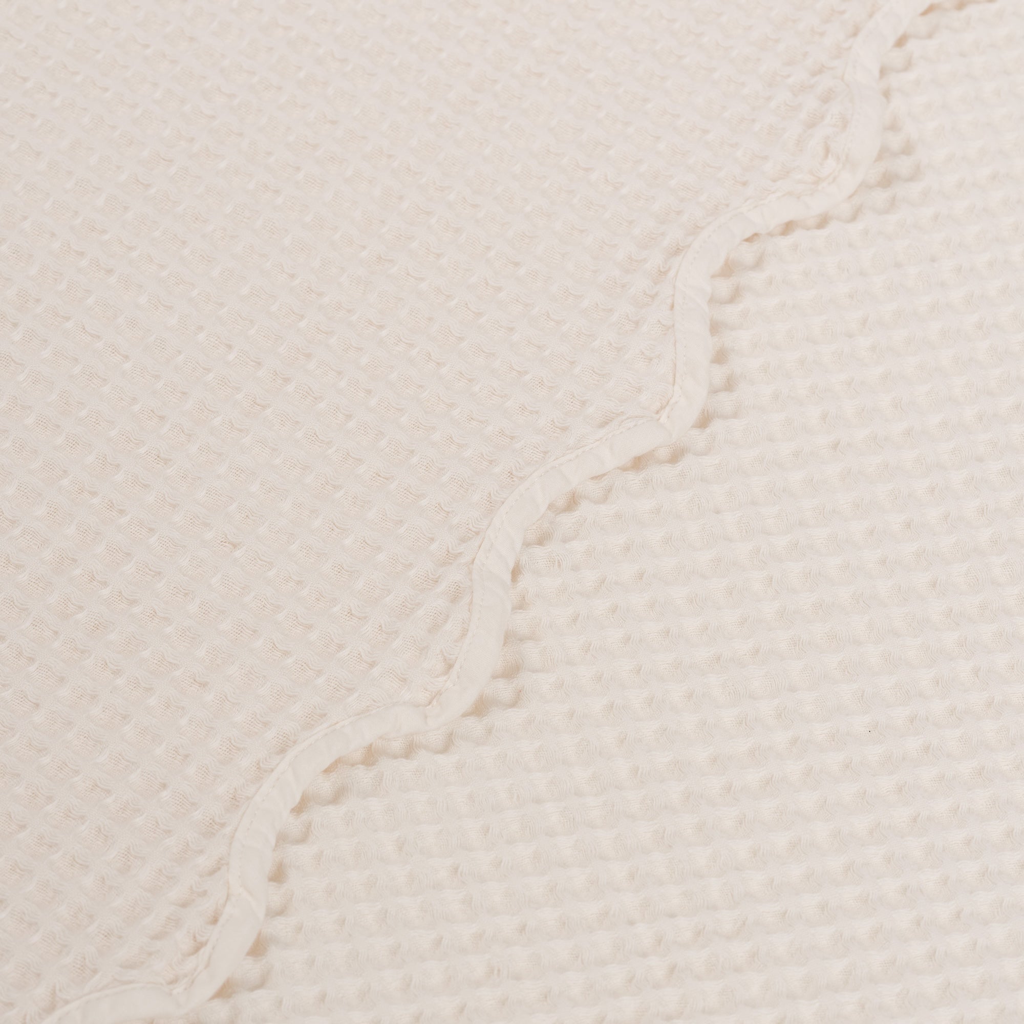 Waffle Knit Coverlet Set