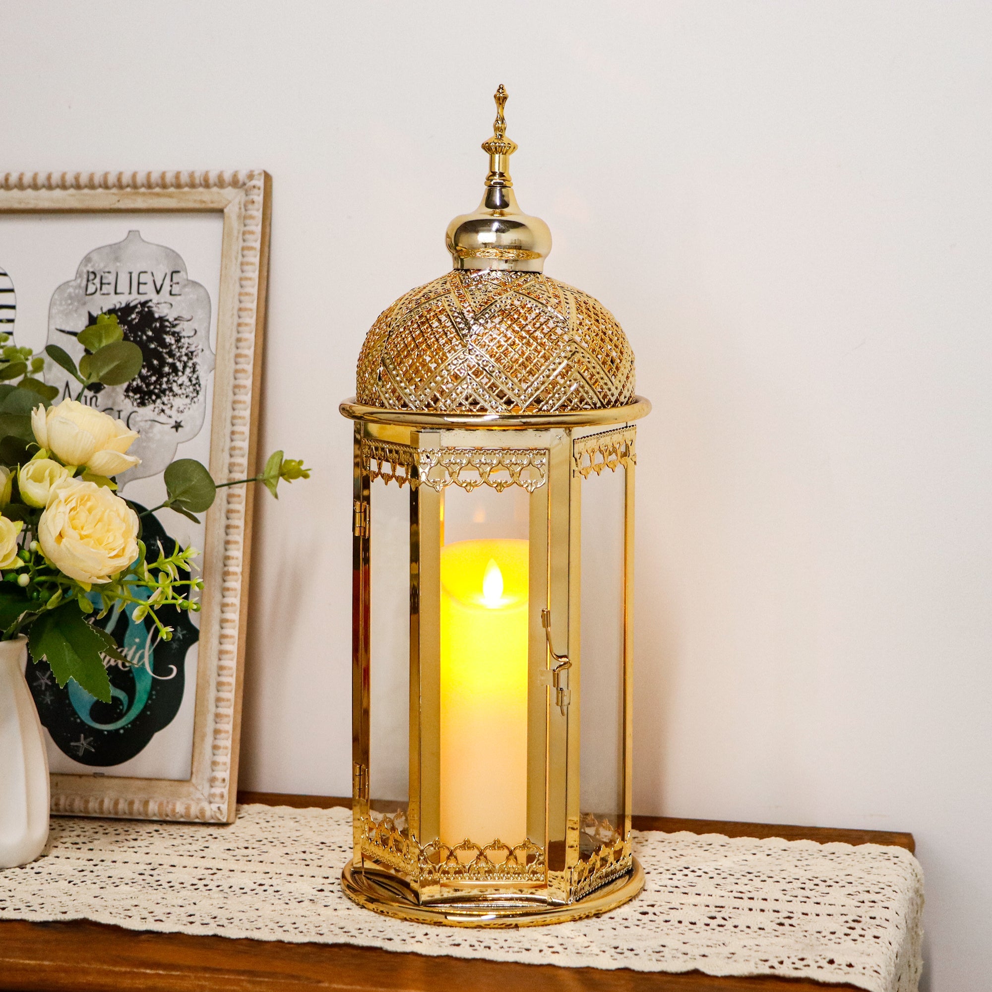 Moroccan Candle Lantern(3Pcs)