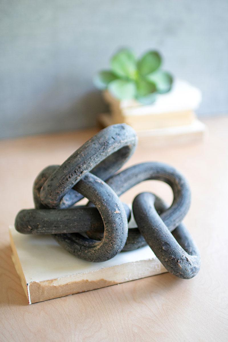 Sculptural Clay Chain