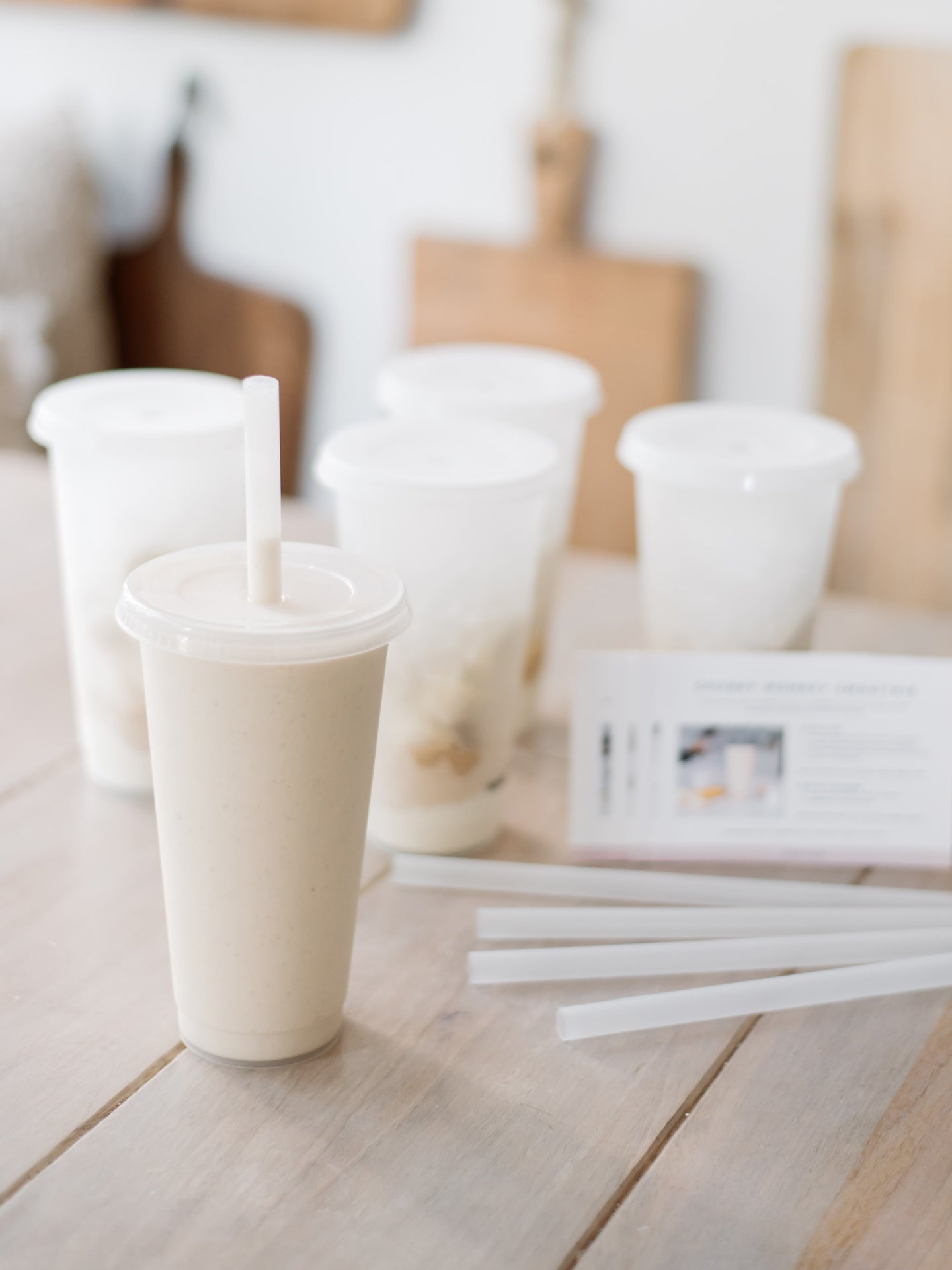 Reusable Smoothie Cups