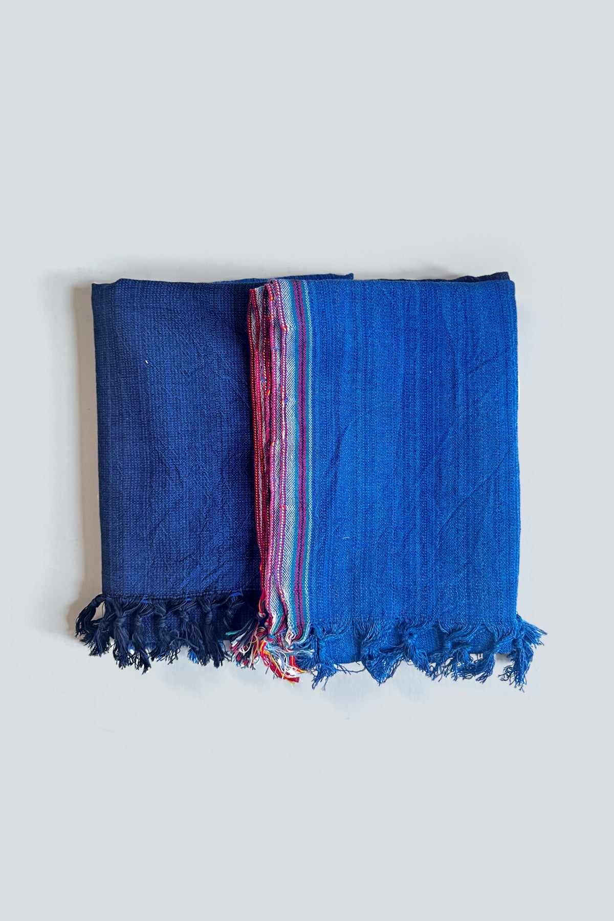 Aegean Blue Tonal Blanket