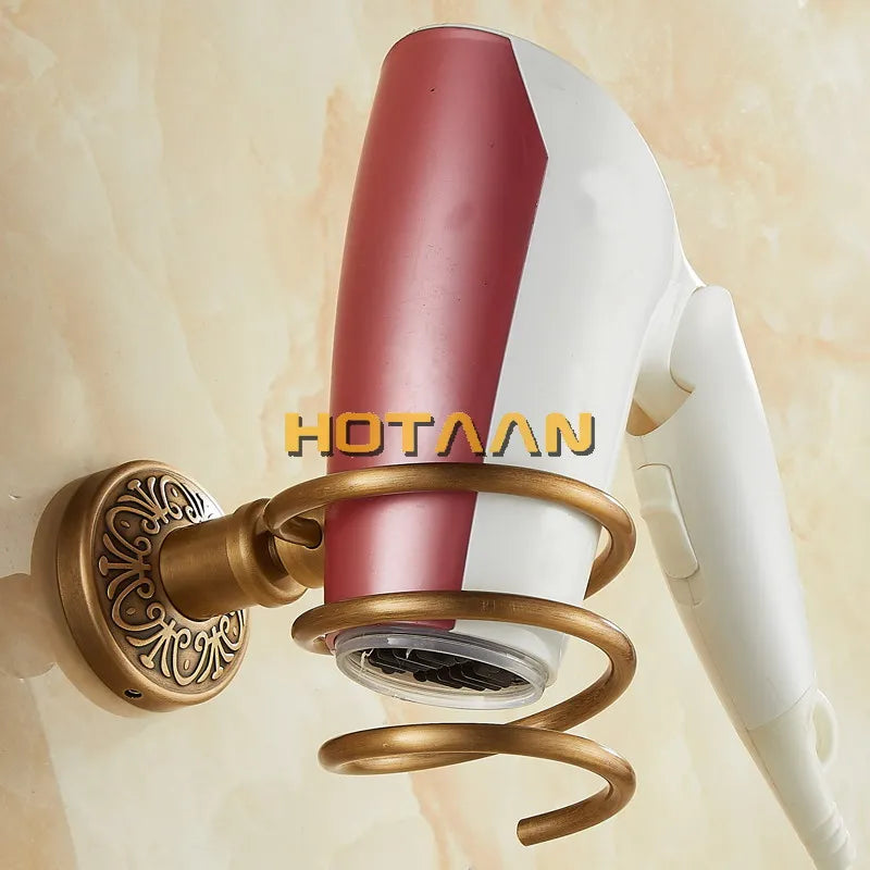 Hair Dryer Rack Holder Stand Shelf Bathroom Accessories