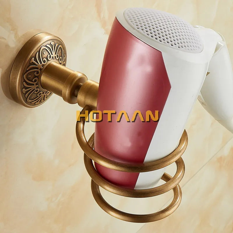 Hair Dryer Rack Holder Stand Shelf Bathroom Accessories