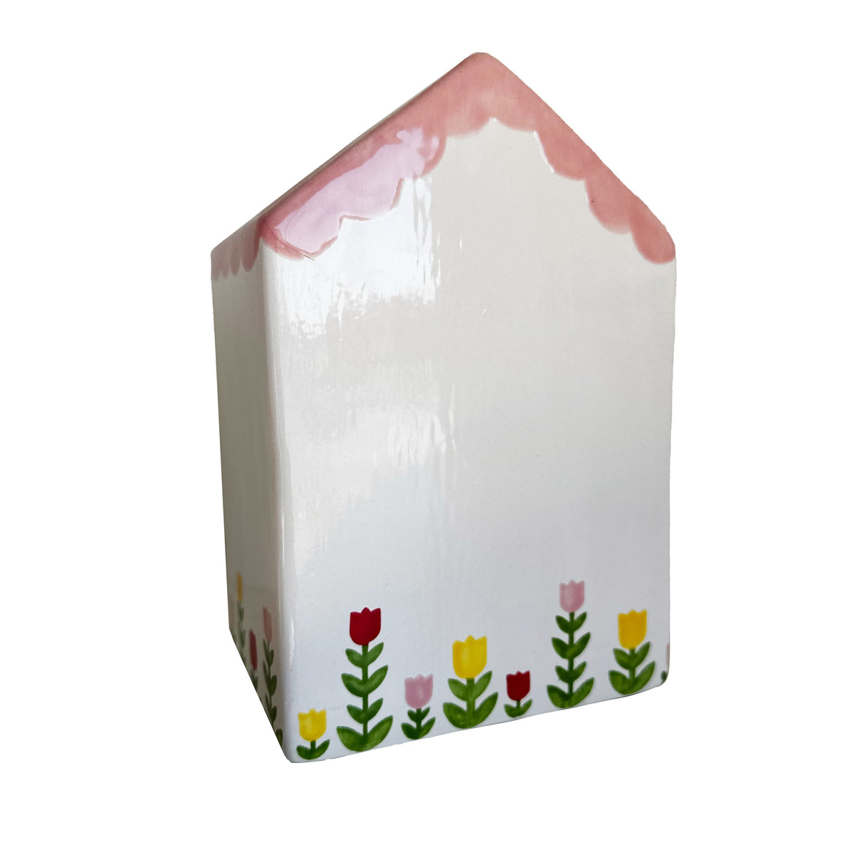 Tulip Fever Scalloped House Vase/Container