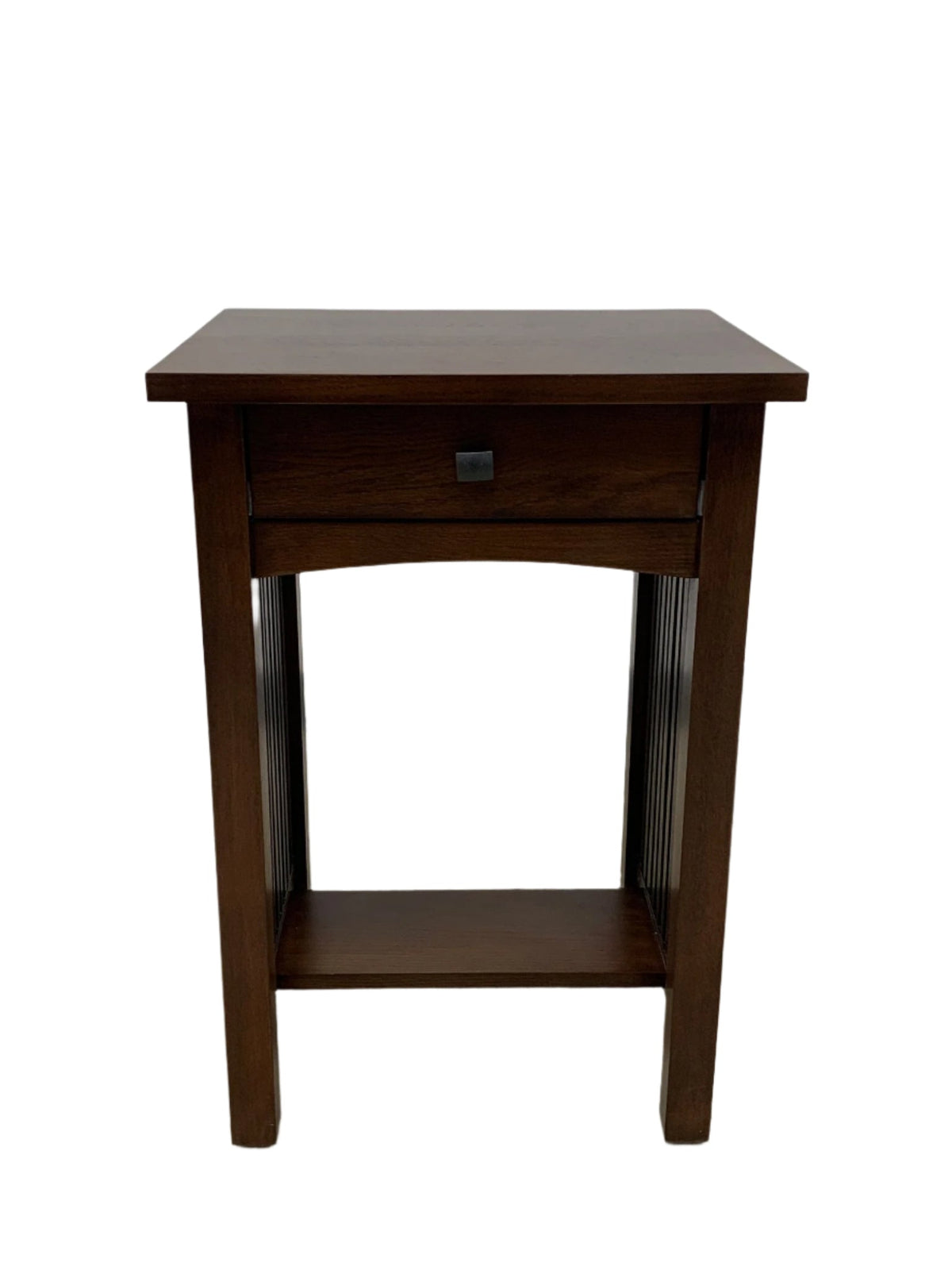 Mission 1 Drawer Spindle End Table