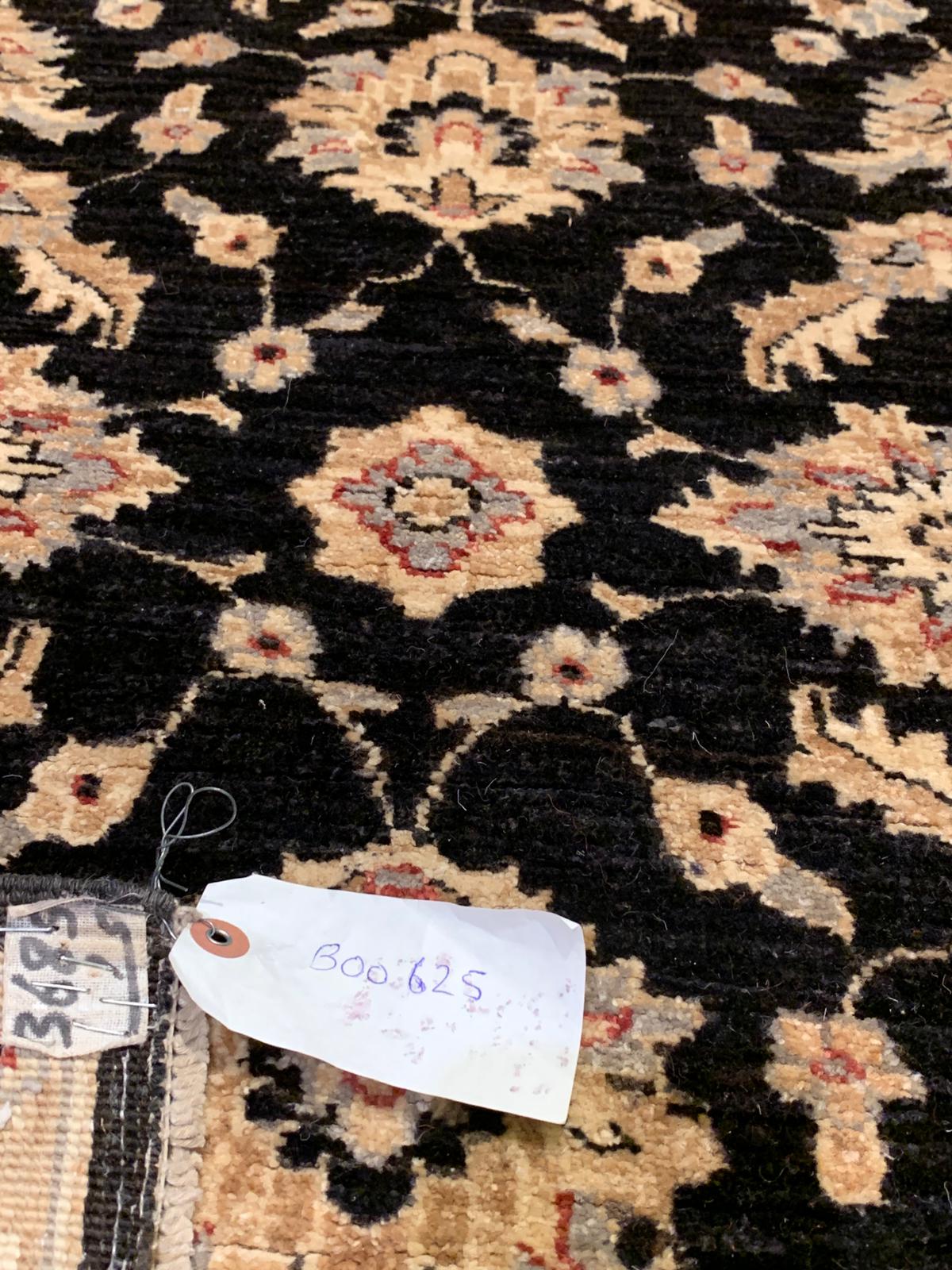 Hand-Knotted Sultanabad Vegetable-Dyed Wool Rug, 2' 9" x 9' 4" (K)