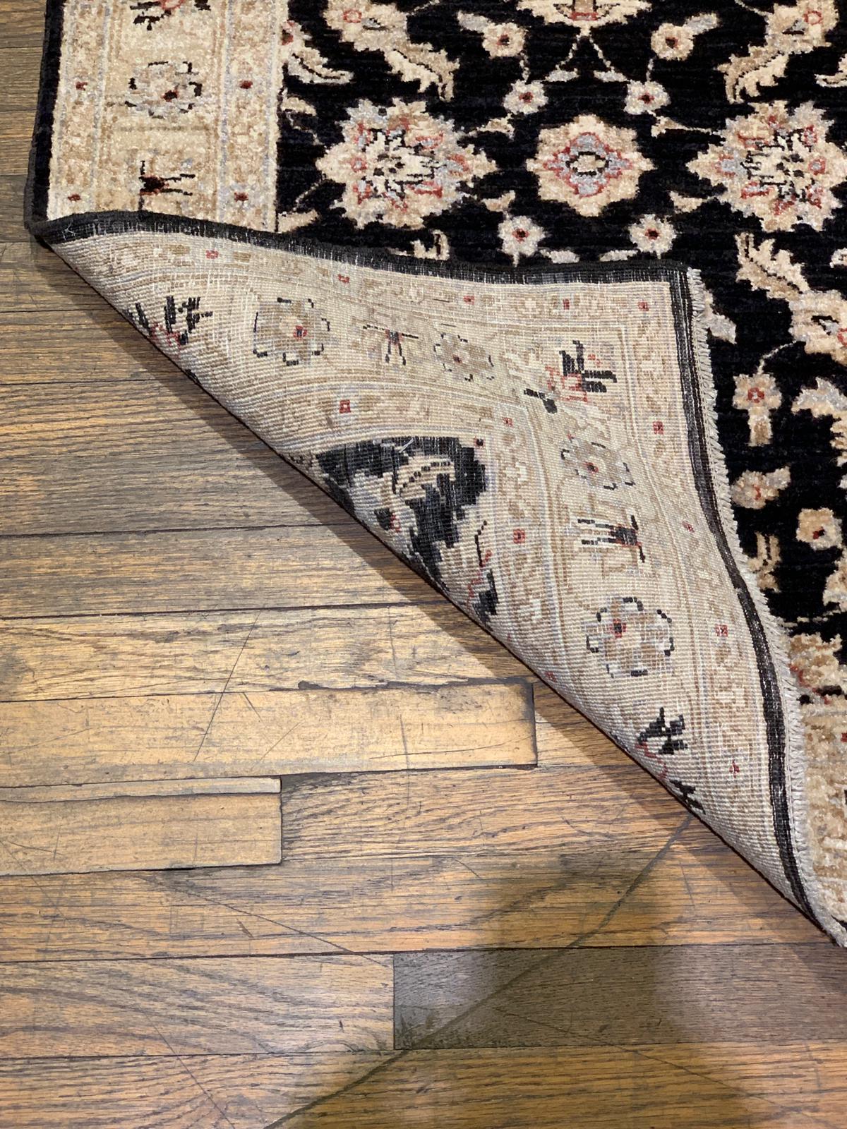 Hand-Knotted Sultanabad Vegetable-Dyed Wool Rug, 2' 9" x 9' 4" (K)