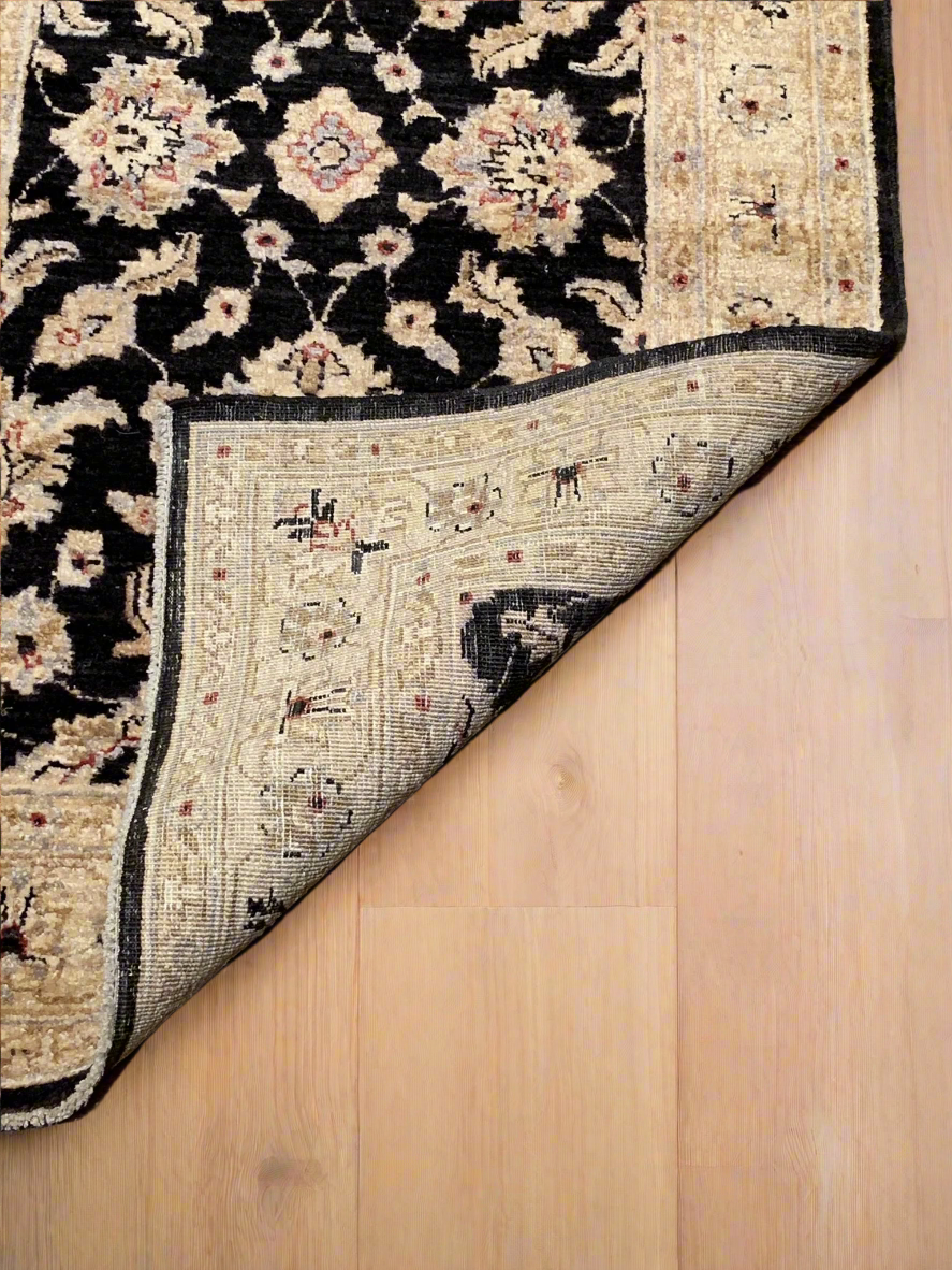 Hand-Knotted Sultanabad Vegetable-Dyed Wool Rug, 2' 7" x 9' 8" (K)