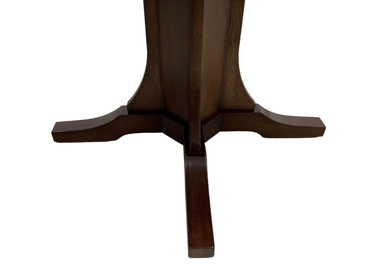 Mission Quarter Sawn Oak Square Dining Table Set - 42"