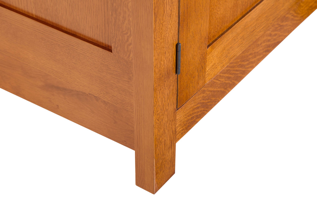 Mission 7 Drawer Sideboard with 2 Doors - Michael's Cherry (MC-A) - 82"