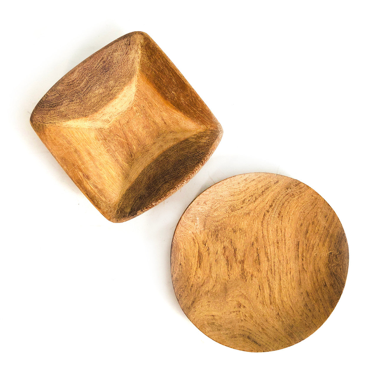 Square Teak Serving Platter