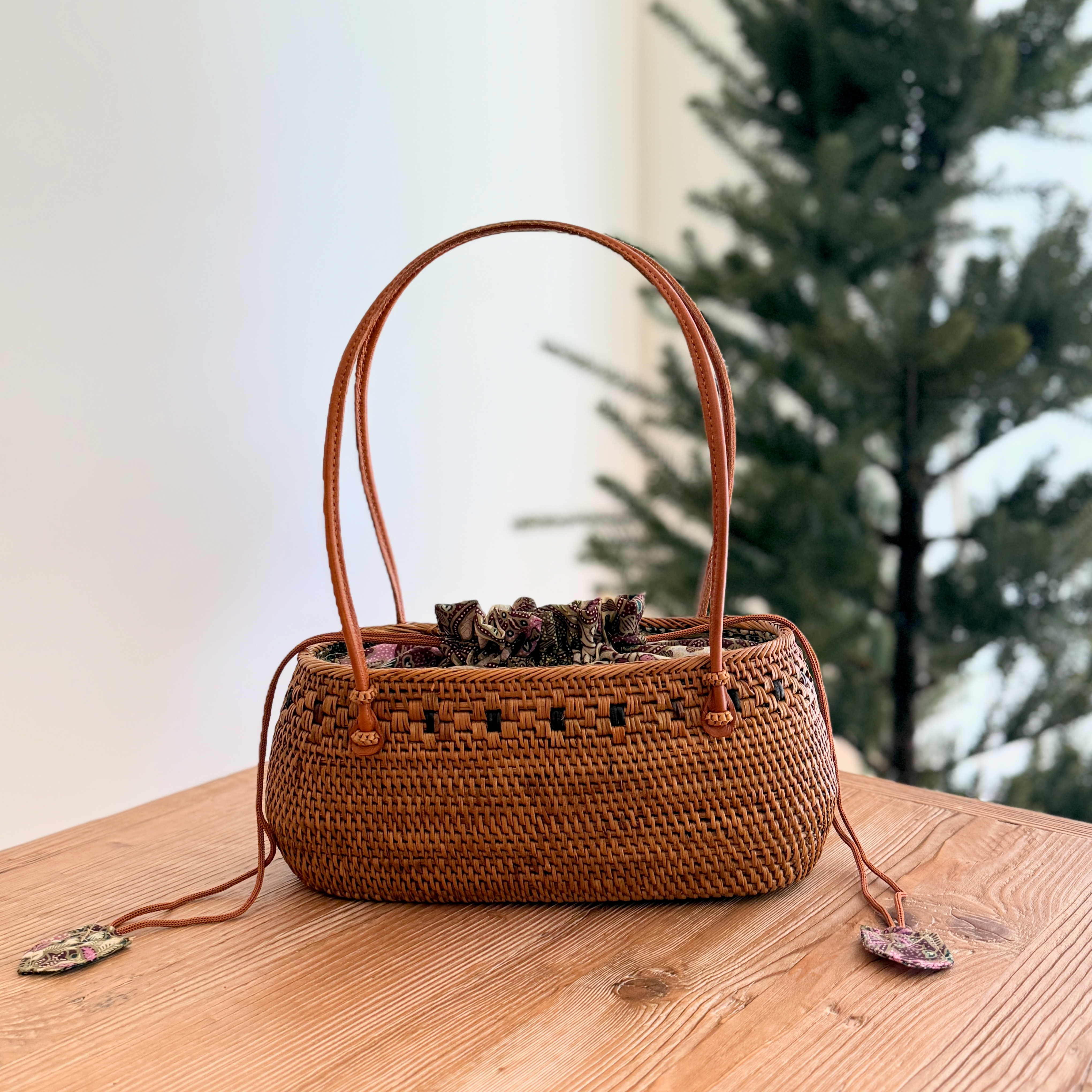 Bali Rattan Bag - Olivia