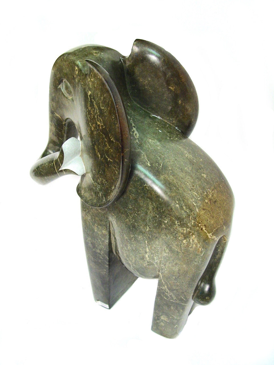 Majestic Large Elephant - One of a Kind Sculpture