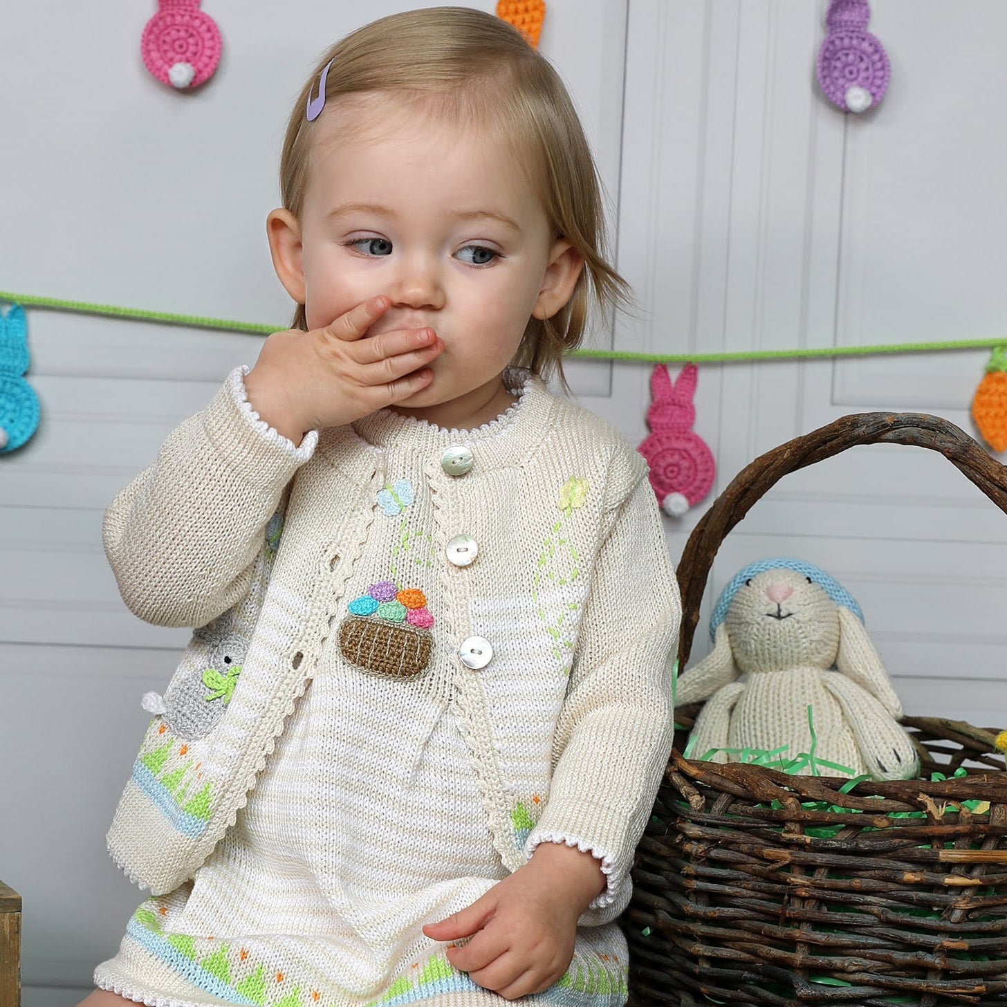 Easter Dress with Bunnies