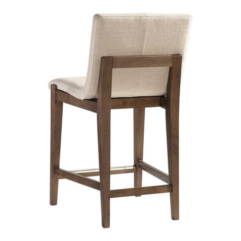 Klemens Counter Stool, Natural, Solid Birch Wood