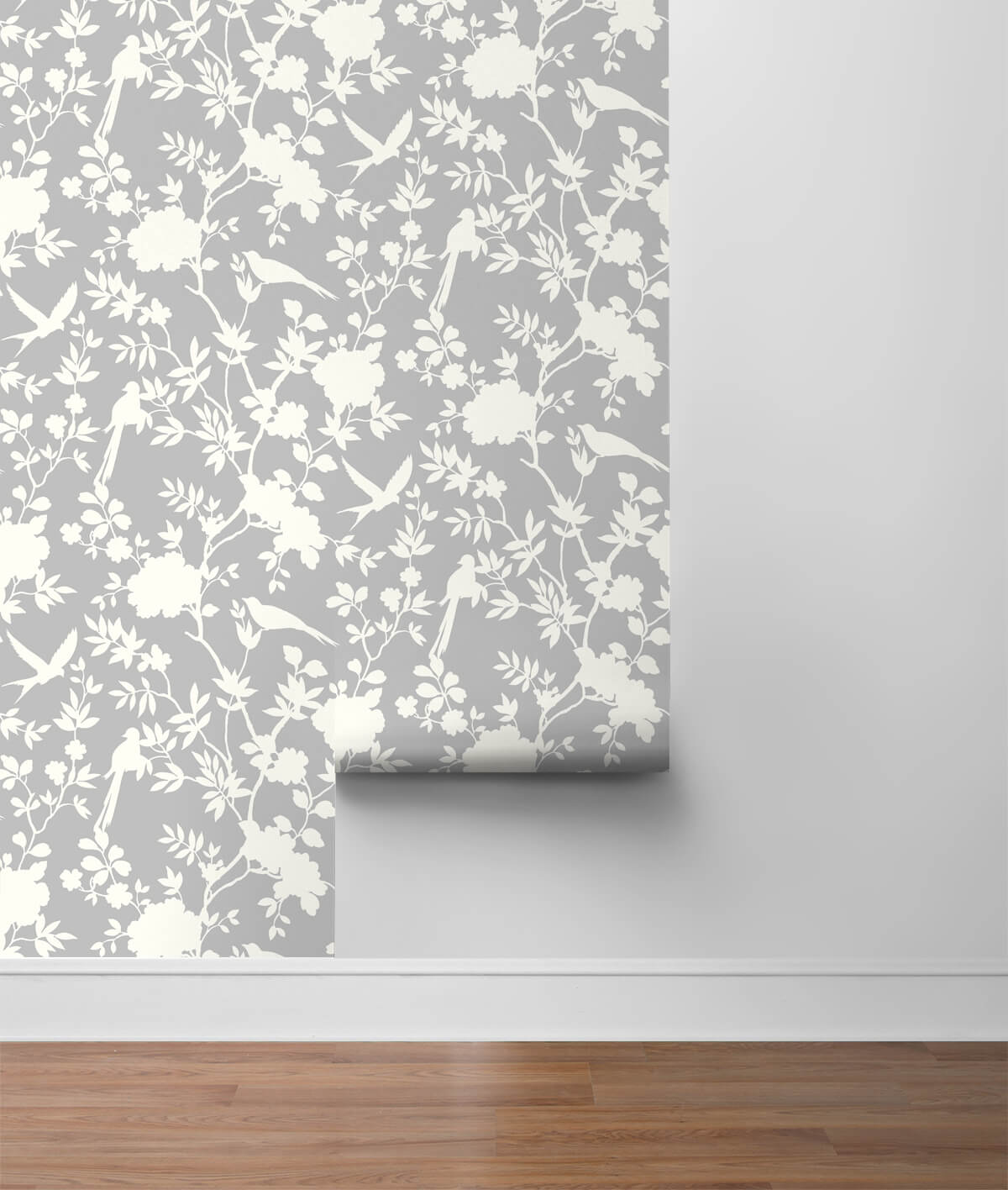 Luxe Haven Mono Toile Peel and Stick Removable Wallpaper