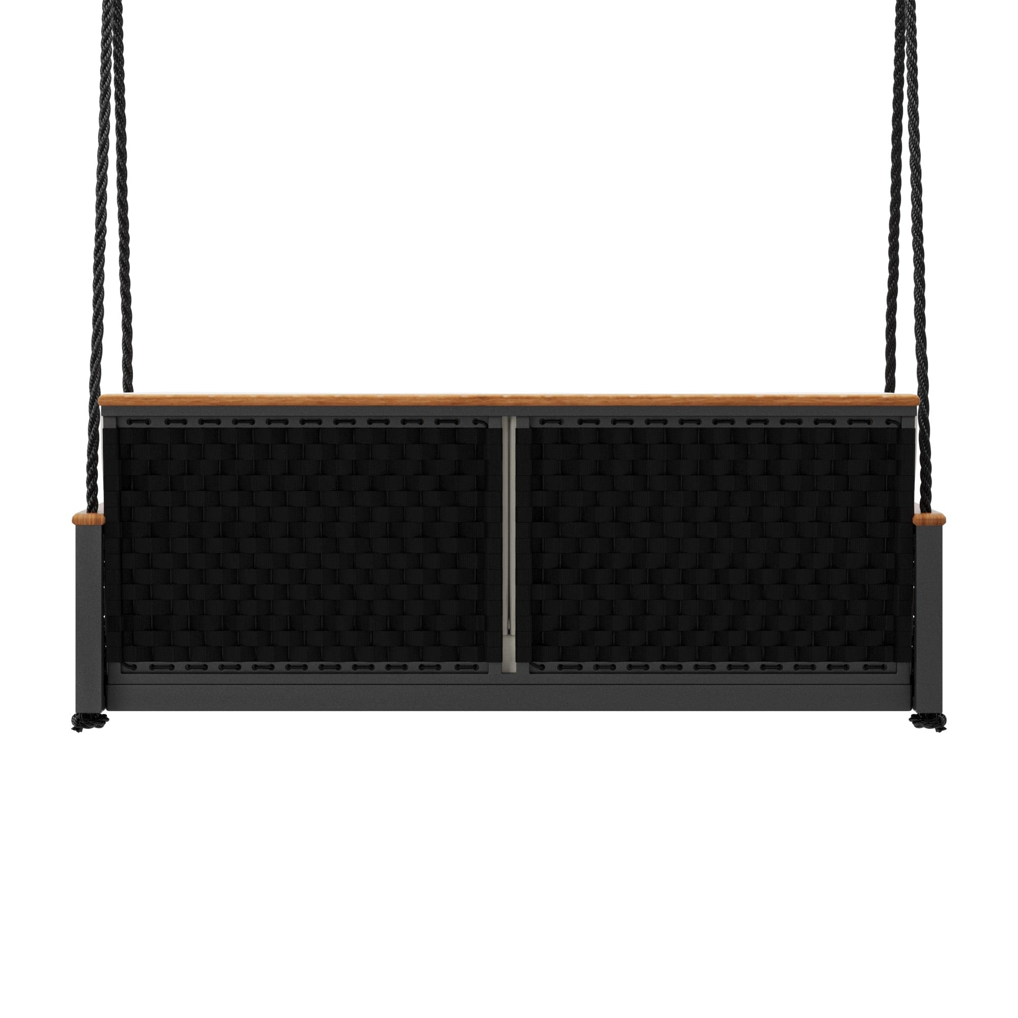 East Green Linden Porch Swing With Cushions