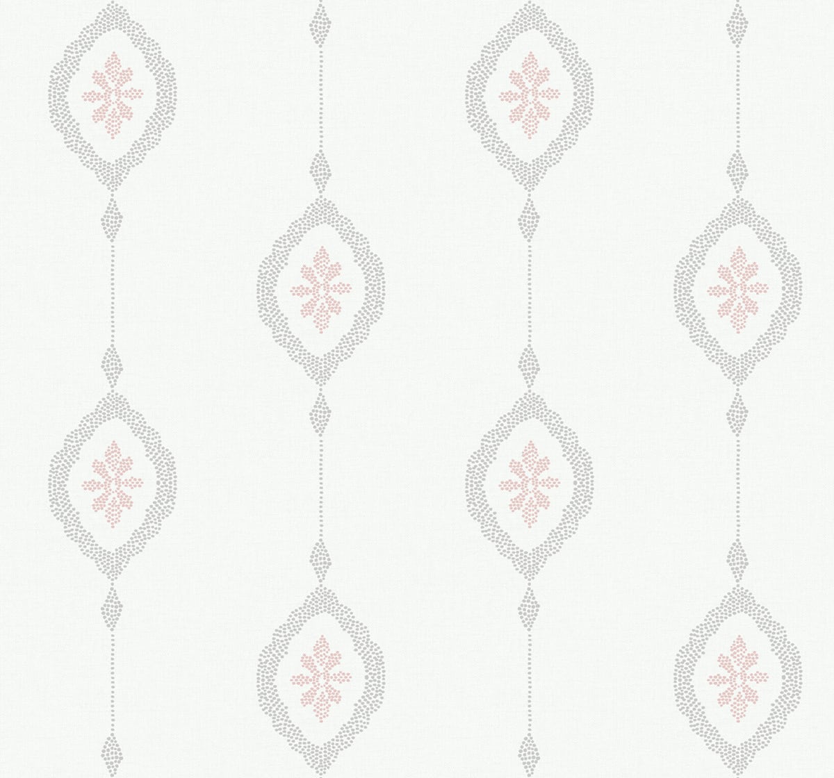 Beach House Sand Dollar Striped Unpasted Wallpaper