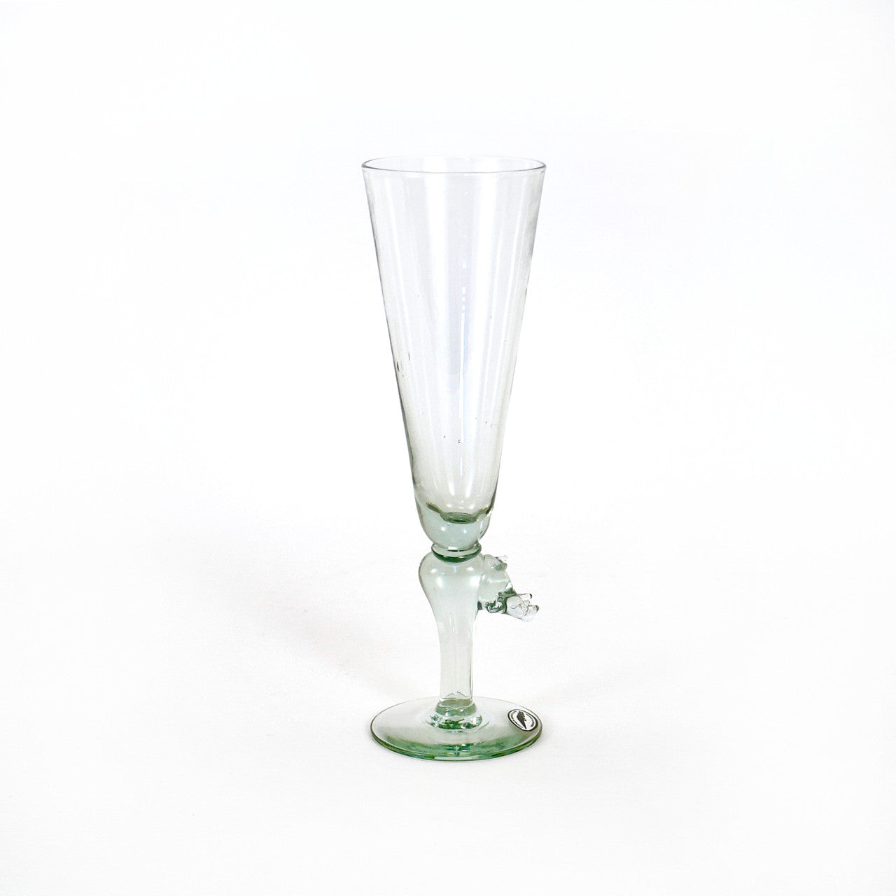 Champagne Glass with Animal Stem