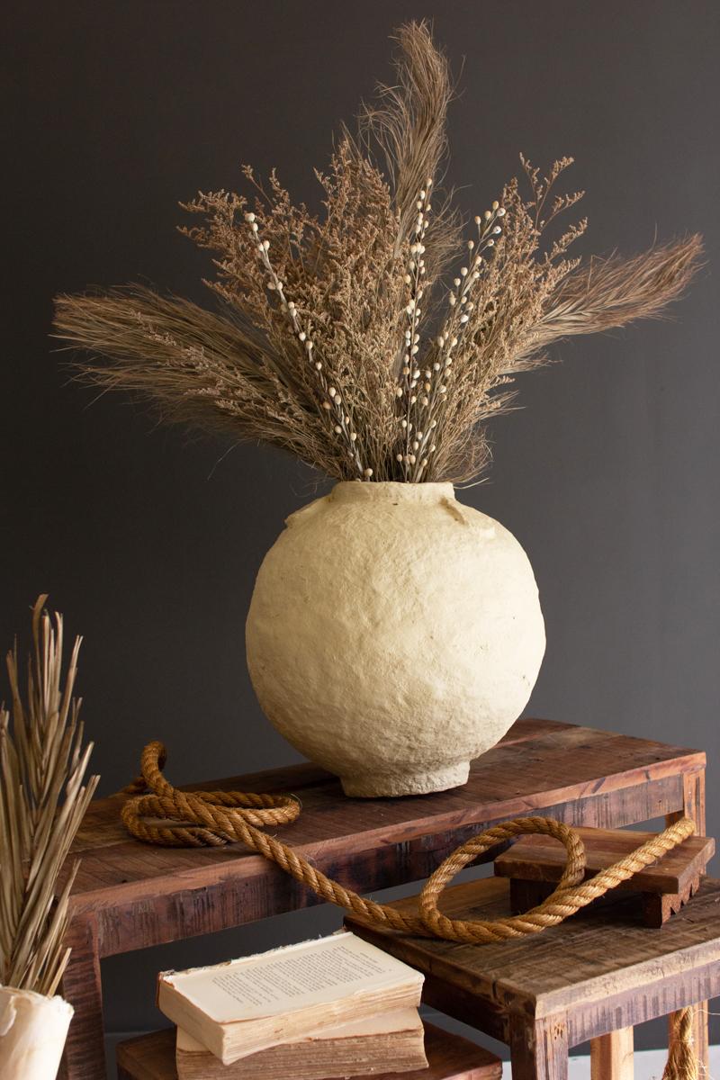 Small Paper Mache Urn