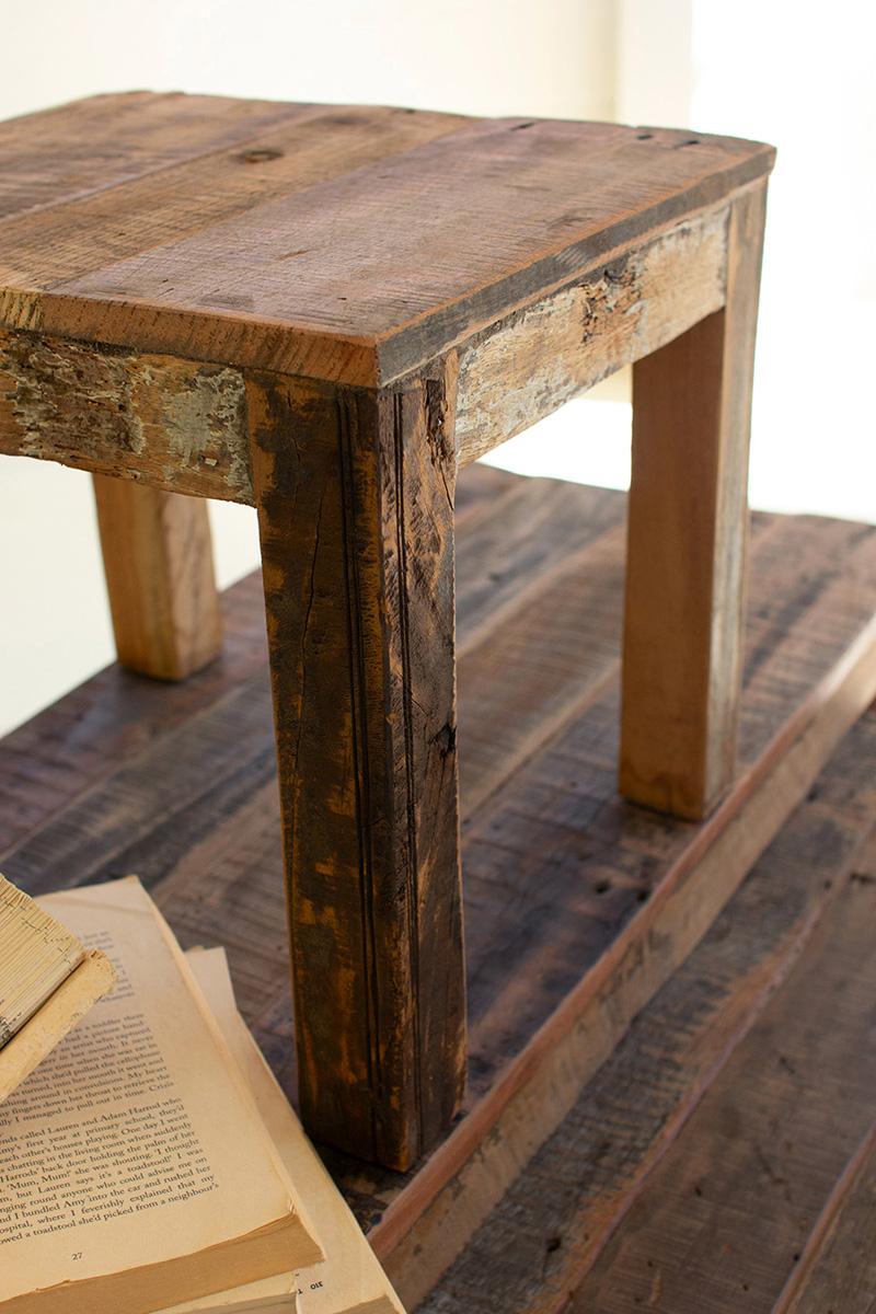 Recycled Wood Nesting Benches - Set of 6